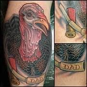 Mark of the Hunter: Unique Turkey Hunting Tattoo Inspirations