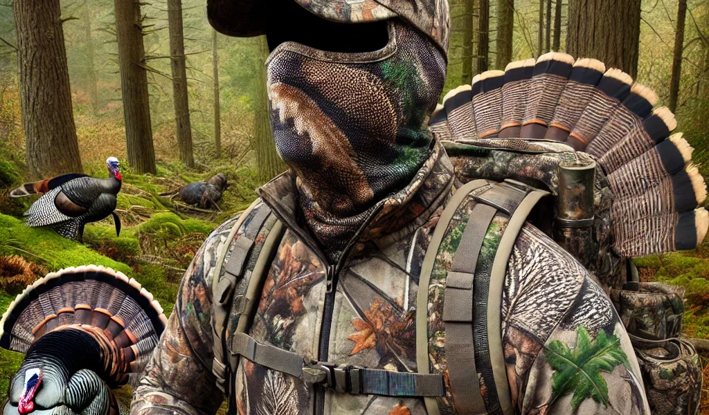 best turkey hunting gear, turkey hunting gear list, new turkey hunting gear 2024, Turkey hunting gear, best hunting gear for turkey, wearing quite protection shirts and clothing for quiet prey avoidance, stay concealed and protect movement