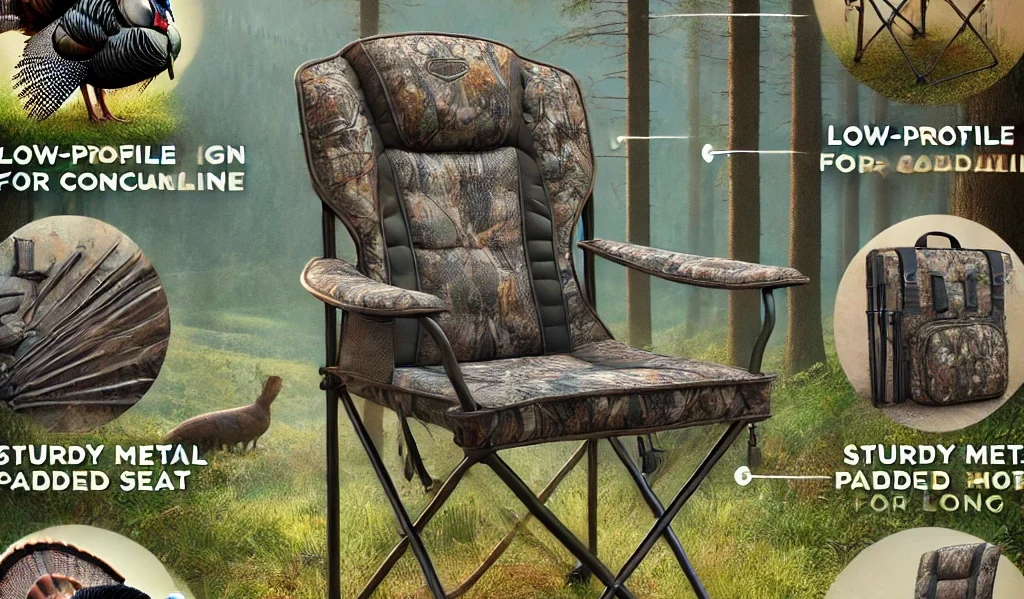 best turkey hunting chair, reproductive harm from deer, deer hunt with the right gear and camo in the woods, turkey chair