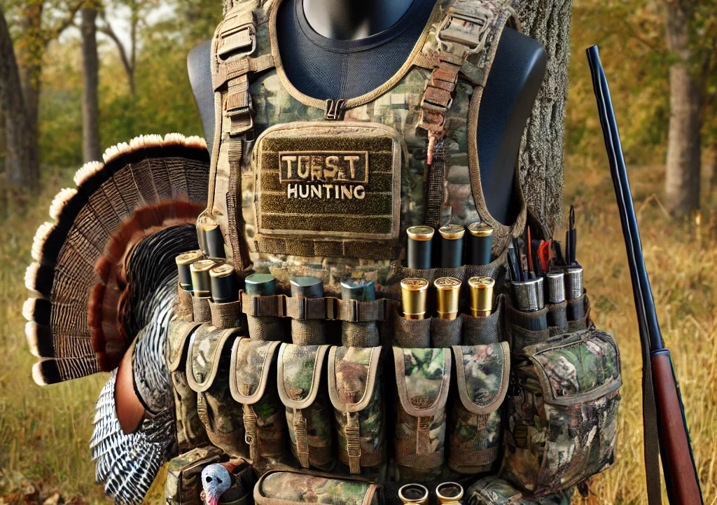 turkey hunting vest, mossy oak back padding while the hunting public has to pack turkeys into a hunt or carry bag with their phone